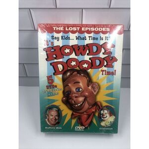 *Its Howdy Doody Time (DVD, 2004, 5-Disc Set) The Lost Episodes. New sealed